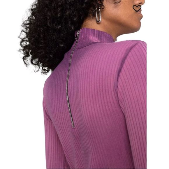 Cotton Citizen contrasting dye long-sleeved dress - Picture 6 of 13